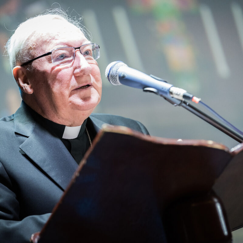25 April 2018, Bogotá, Colombia: Plenary on Relationships Old and New. The Global Christian Forum gathers in Bogotá on 24-27 April 2018 under the theme of "Let mutual love continue". Here, testimony by Brian Farrell, Pontifical Council for Promoting Christian Unity.