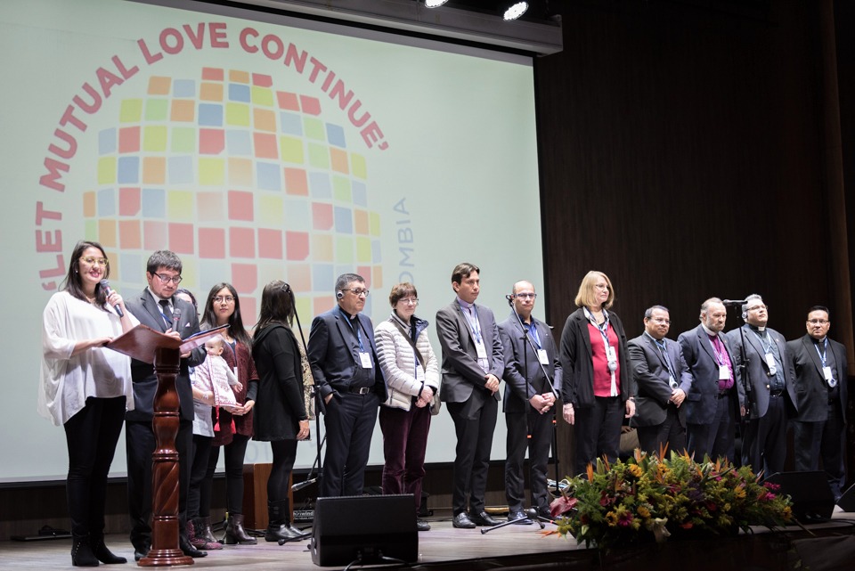 The Global Christian Forum gathers in Bogotá on 24-27 April 2018 under the theme of "Let mutual love continue". Photo: Albin Hillert/WCC
