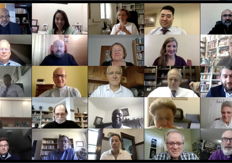 Global Christian Forum’s International Committee on a virtual call in 2020